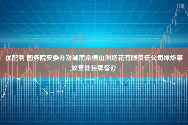 优配利 国务院安委办对湖南常德山洲烟花有限责任公司爆炸事故查处挂牌督办